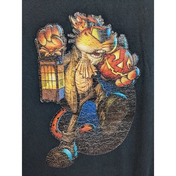 Chester The Cheetah Halloween Black 2X T-Shirt - Picture 2 of 4